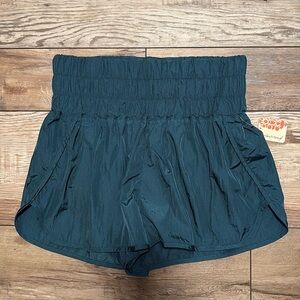 NWT FP Movement The Way Home Dark Teal Shorts